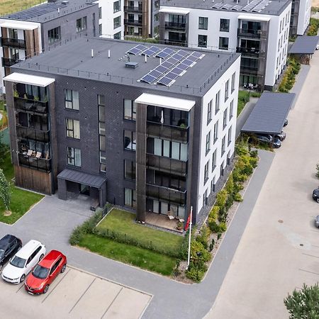 D33 Vilnius - Brand New Luxury Apartment With Terrace, Garden, Ac And Parking Exterior foto
