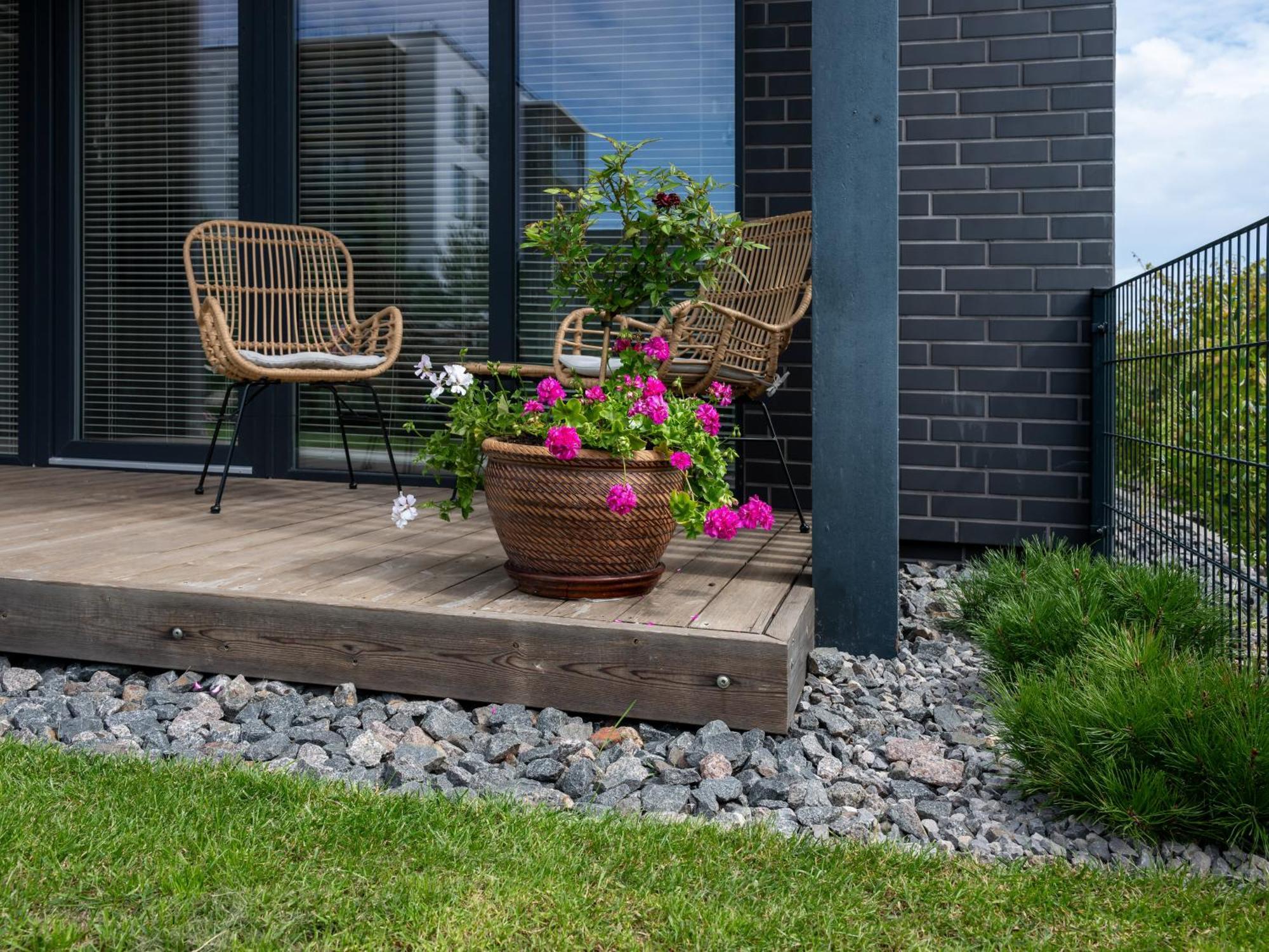 D33 Vilnius - Brand New Luxury Apartment With Terrace, Garden, Ac And Parking Exterior foto